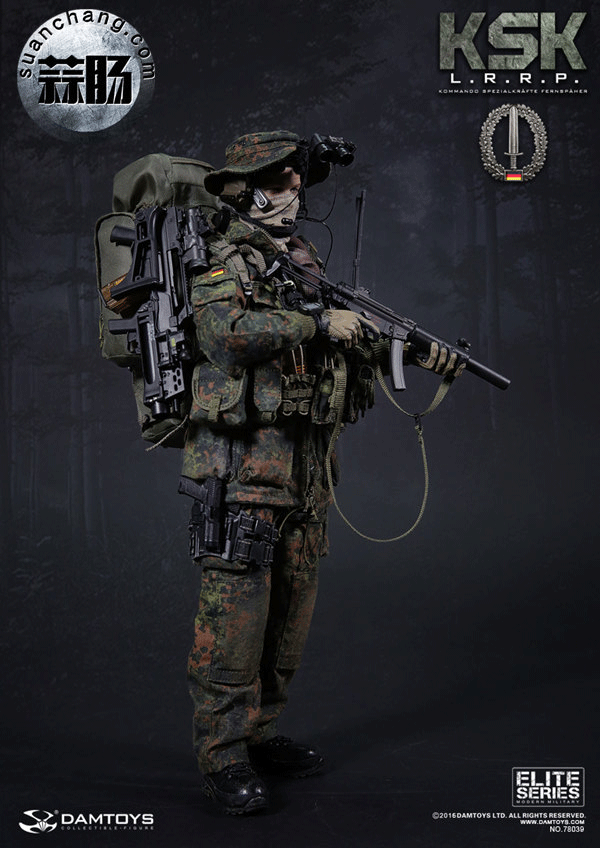 damtoys 新品——德国 ksk 特种部队 - lrrp