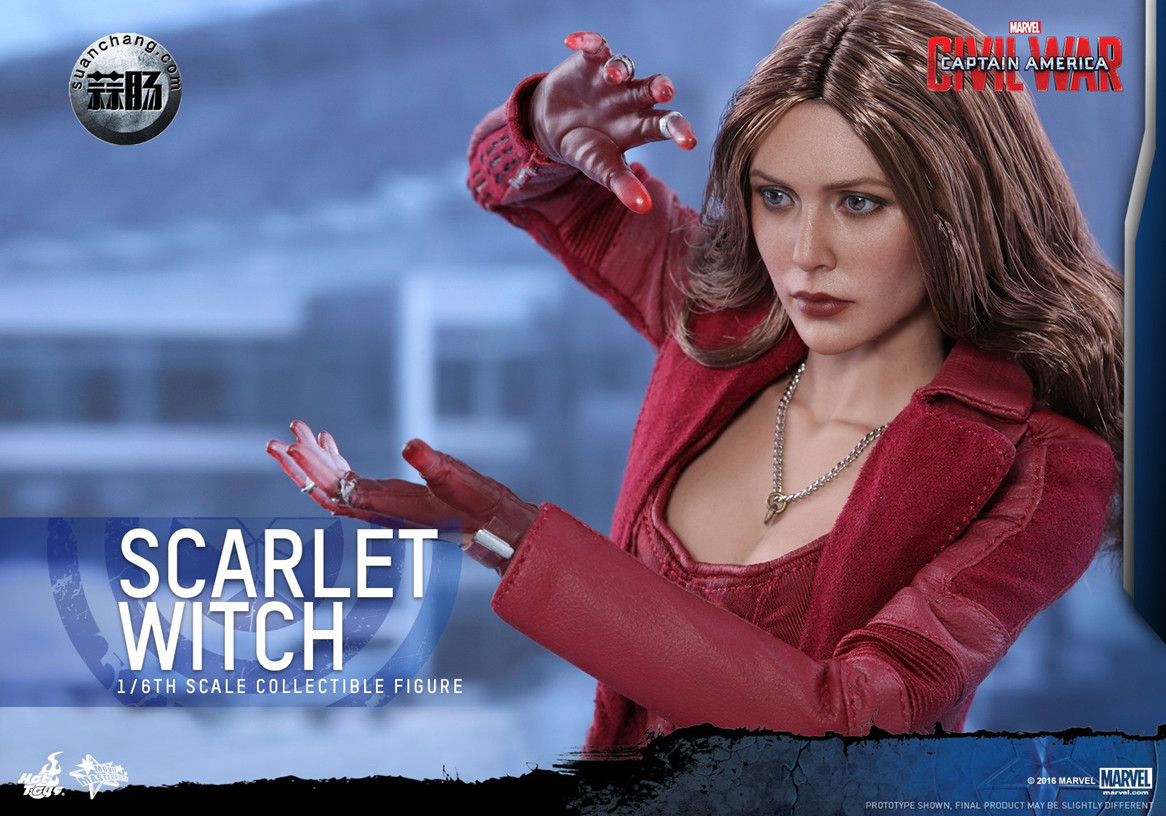 hottoys 新品:《美国队长3:内战》- scarlet witch/绯