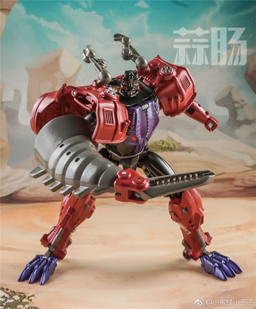 toyworld推出tw-bs01野兽战金属变体一代争霸王龙威震天 变形金刚 第5