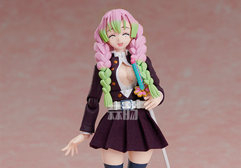 ANIPLEX+推出BUZZmod.《鬼灭之刃》甘露寺蜜璃1/12可动人偶-模型玩具-蒜肠网