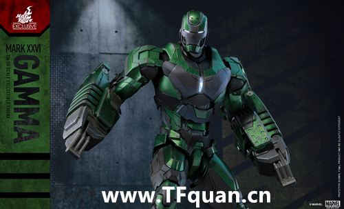 Hottoys新品 MMS332《钢铁侠3》 -钢铁侠MK26 伽玛 Gamma 限定版 6.jpg