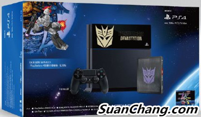 索尼三月将在中国发售变形金刚主题的PS4限定主机 2.jpg