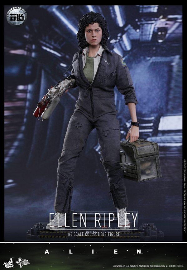 HotToys 新品MMS366《异形》- 女主角 雷普莉 Ellen Ripley 与小猫 1.jpg