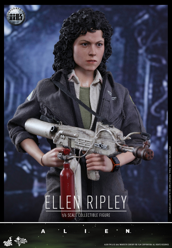 HotToys 新品MMS366《异形》- 女主角 雷普莉 Ellen Ripley 与小猫 6.jpg
