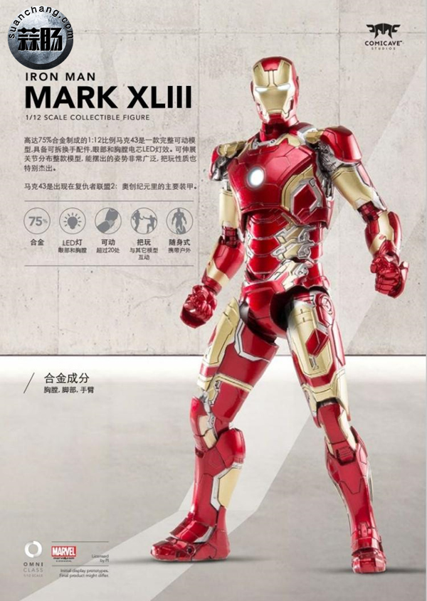 Comicave新品——超合金钢铁侠MK43可动人偶 2.jpg