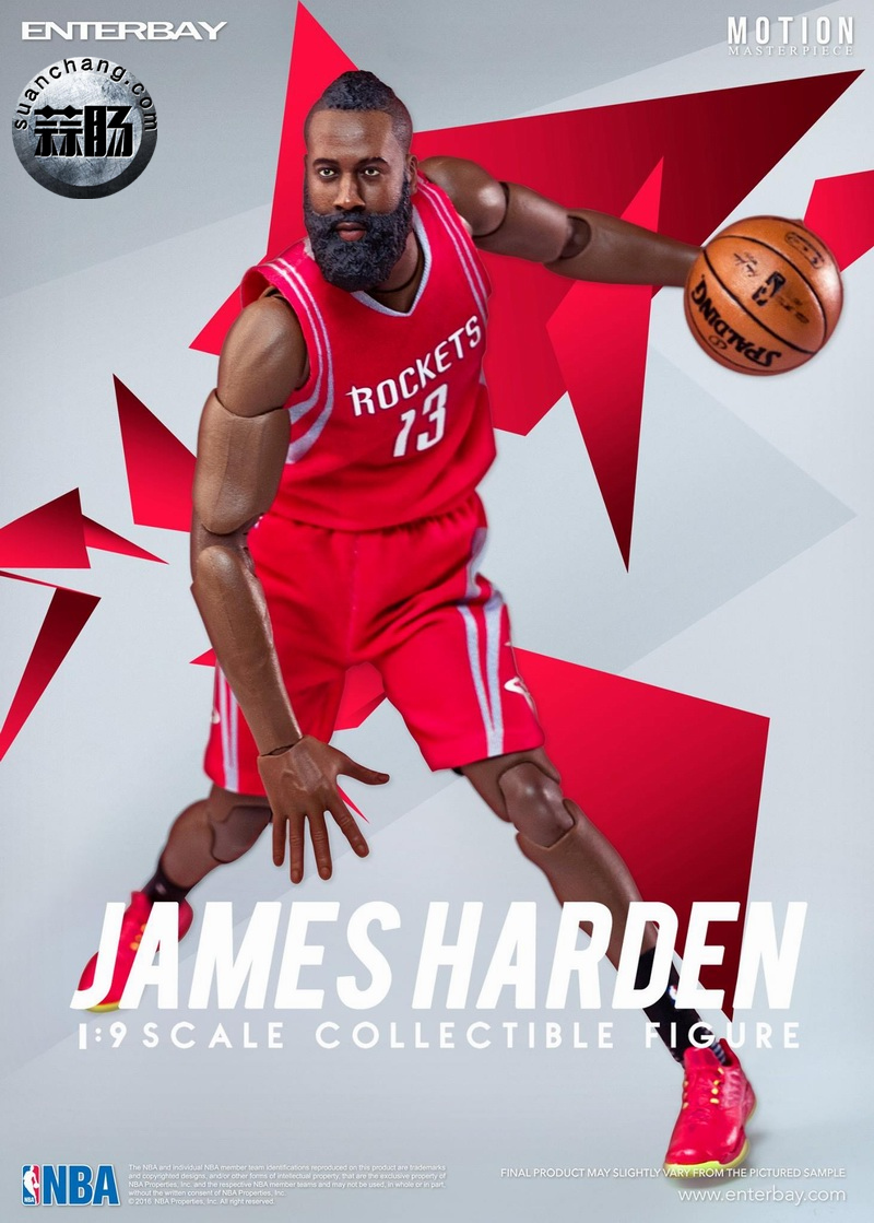 Enterbay 新品NBA球星系列- James Harden詹姆斯·哈登 2.jpg