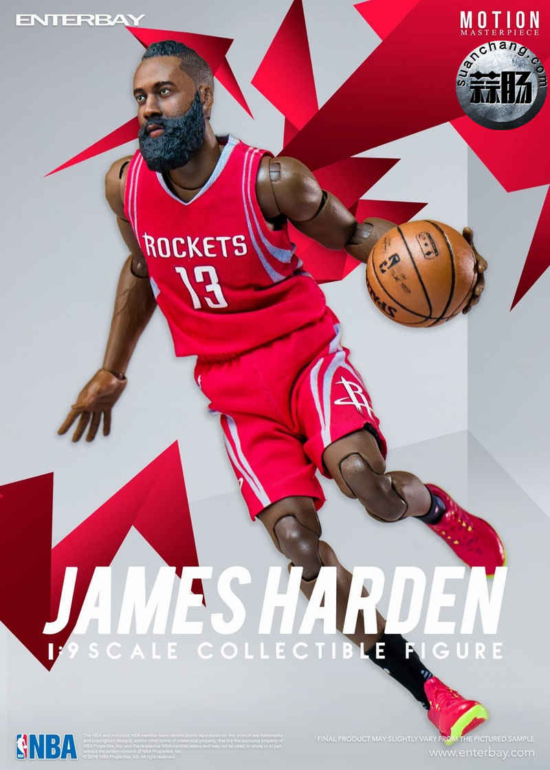 Enterbay 新品NBA球星系列- James Harden詹姆斯·哈登 3.jpg