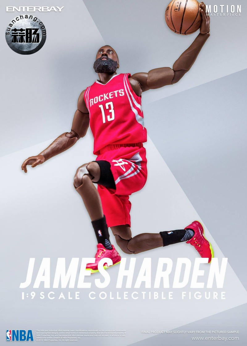 Enterbay 新品NBA球星系列- James Harden詹姆斯·哈登 4.jpg