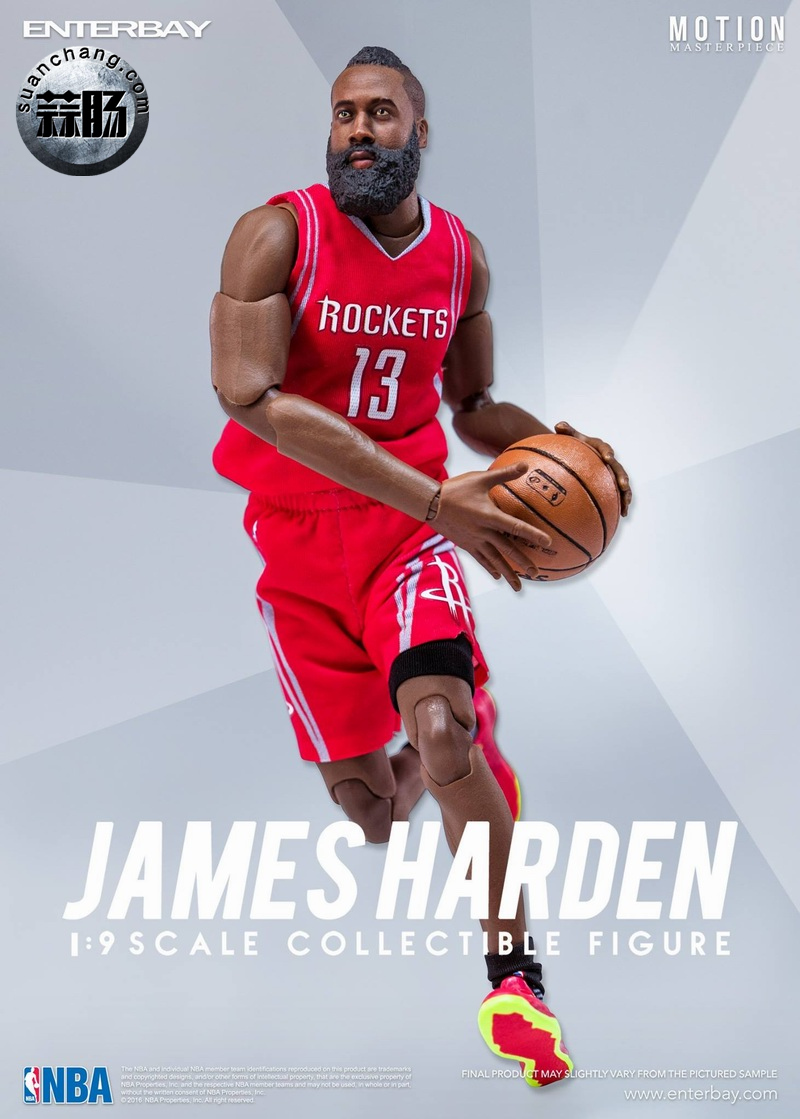 Enterbay 新品NBA球星系列- James Harden詹姆斯·哈登 5.jpg