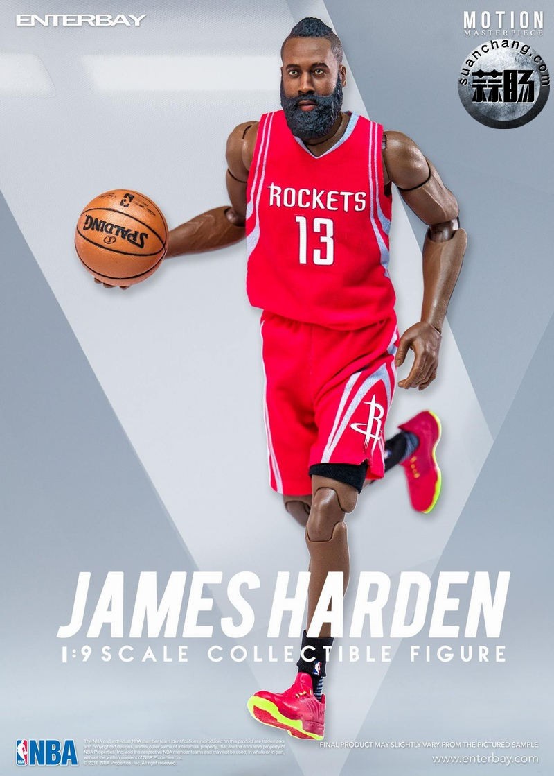 Enterbay 新品NBA球星系列- James Harden詹姆斯·哈登 6.jpg