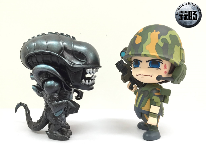 HotToys新品——战斗异形&USCM战士套装,雷普莉&纽特套装,异形母后COSBABY系列 9.jpg