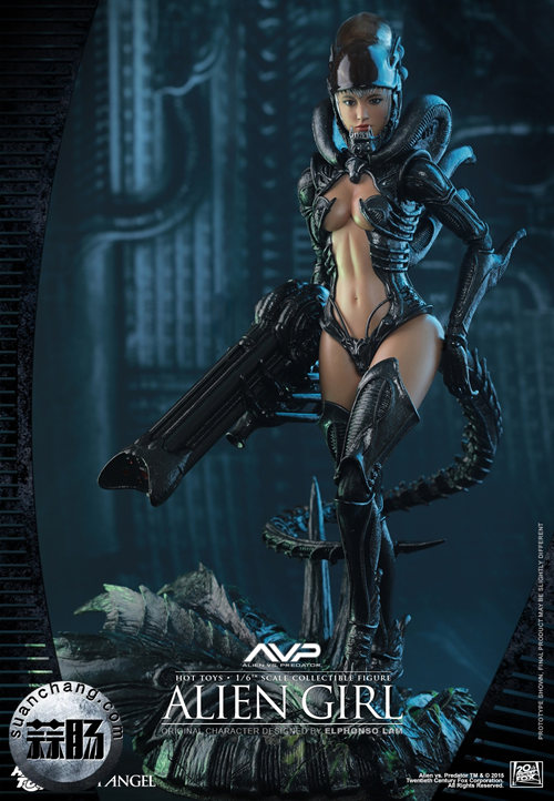Hottoys铁血战士-异形女更新雕刻视频 将于近期出货 3.jpg