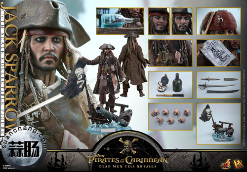 Hottoys 新品《加勒比海盗》 - 杰克船长官图公布 9.jpg