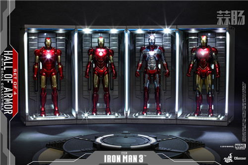 Hot Toys - Iron Man 3 - Hall of Armor (Set of 4)_PR1.jpg Hot Toys - Iron Man 3 - Hall of Armor (Set of 4)_PR1.jpg
