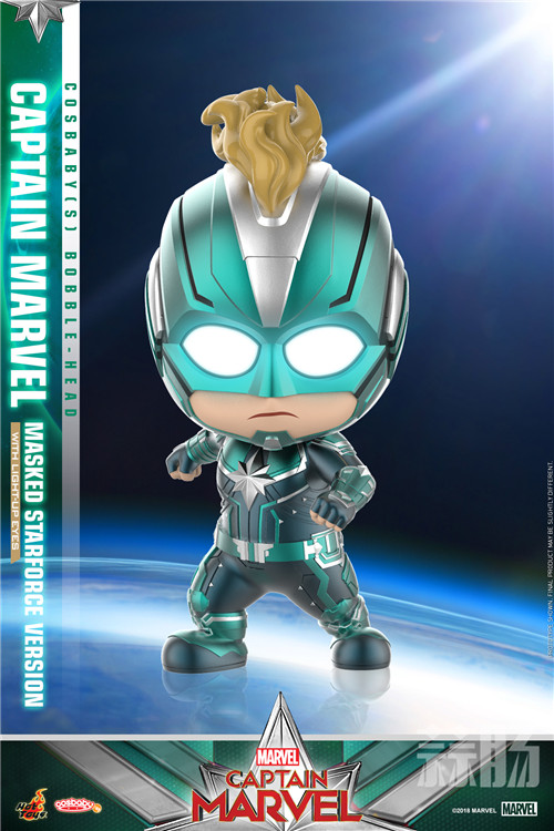 Hot Toys - Captain Marvel - Captain Marvel (Masked Starforce Version) Co *** aby (S) Bobble-Head_PR1.jpg Hot Toys - Captain Marvel - Captain Marvel (Masked Starforce Version) Co *** aby (S) Bobble-Head_PR1.jpg