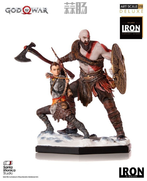 Iron Studios 发布《战神》奎托斯和阿特柔斯雕像官图 1.jpg