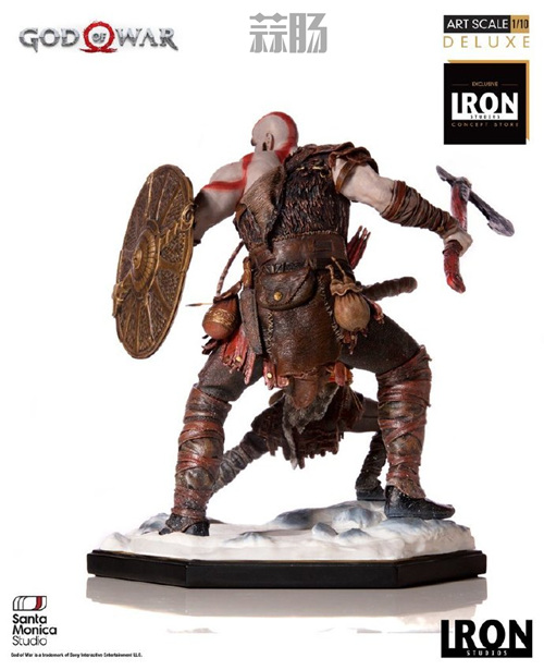 Iron Studios 发布《战神》奎托斯和阿特柔斯雕像官图 2.jpg