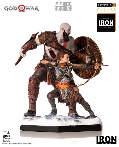 Iron Studios 发布《战神》奎托斯和阿特柔斯雕像官图 3.jpg