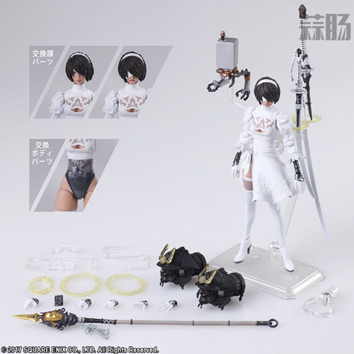 《尼尔 自动人形》2B Bring Arts 2.0 版官图公布 4.jpg 《尼尔 自动人形》2B Bring Arts 2.0 版官图公布 4.jpg