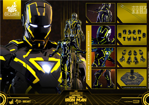 Hot Toys - Iron Man 2 - Neon Tech 2.0 collectible figure_PR15.jpg