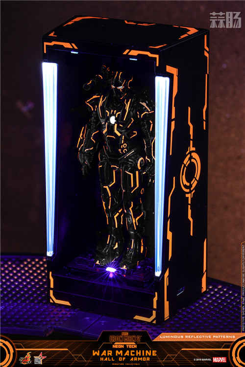 Hot Toys - IM2 - Neon Tech War Machine Hall of Armor Miniature Collectible_PR2.jpg