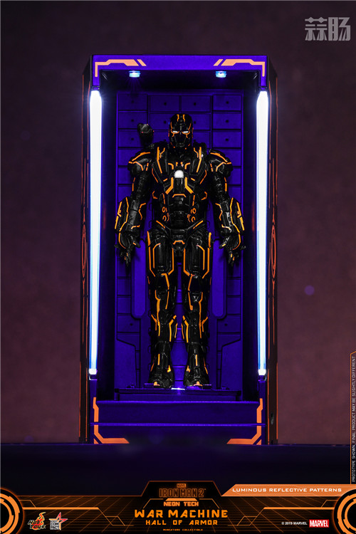 Hot Toys - IM2 - Neon Tech War Machine Hall of Armor Miniature Collectible_PR1.jpg