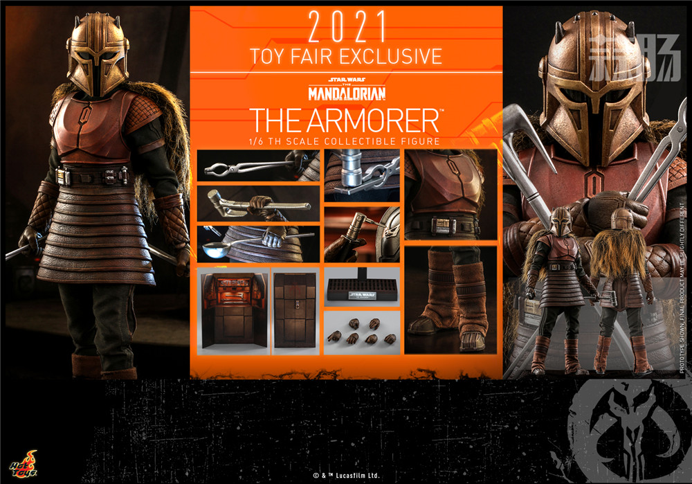 Hot Toys - The Mandalorian - The Armorer collectible figure_PR17.jpg Hot Toys - The Mandalorian - The Armorer collectible figure_PR17.jpg