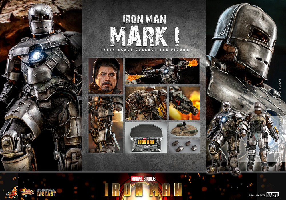 Hot Toys - IM - Iron Man Mark I (Diecast) collectible figure_PR19.jpg