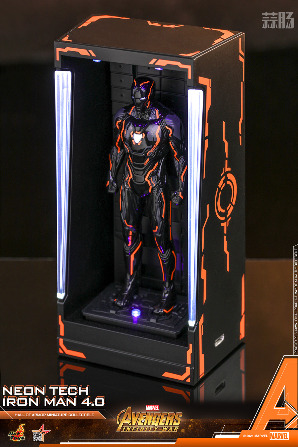 Hot Toys - A3 - Neon Tech Iron Man Mini Hall of Armor_PR1.jpg