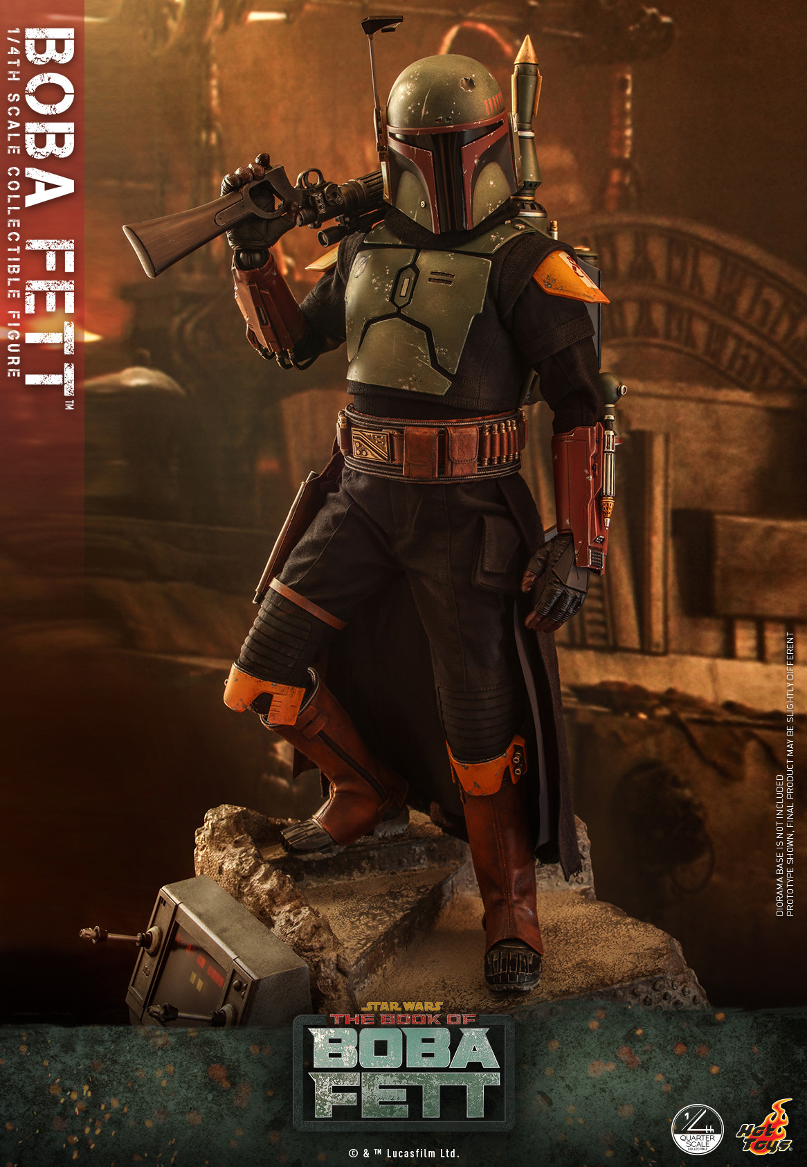 Hot Toys - The Book of Boba Fett - 1-4 Boba Fett collectible figure_PR1.jpg