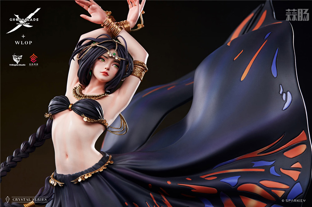 TriEagles Studio推出《鬼刀》风铃蝶舞1/4雕像-静态模型-蒜肠网