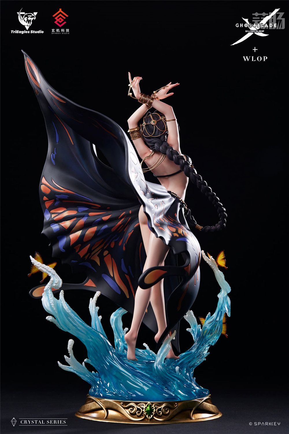 TriEagles Studio推出《鬼刀》风铃蝶舞1/4雕像-静态模型-蒜肠网