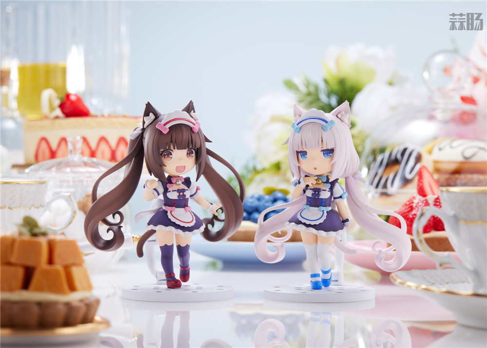 No.509❤️遊ぶクルミ　文玩核桃 高級小衆　精配 和尚头 PLUM推出Mini Figure 100！《猫娘乐园》巧克力与香草人偶-静态模型-蒜肠网