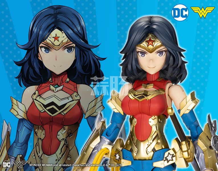 寿屋推出神奇女侠Another Color 岛田文金Ver.拼装模型-拼装玩具-蒜肠网