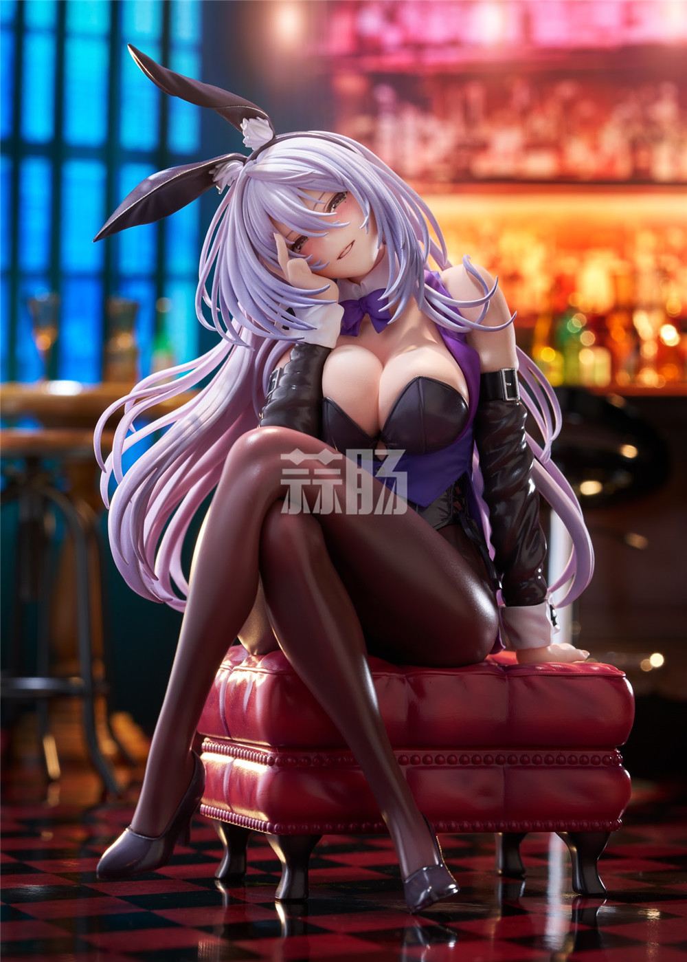 PLUM推出画师ピロ水插画害羞的她“天笠缀”兔女郎Ver.1/7手办-静态模型