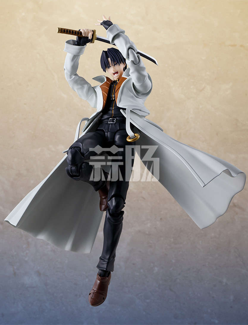 万代推出SHF《浪客剑心》四乃森苍紫可动人偶-模型玩具-蒜肠网