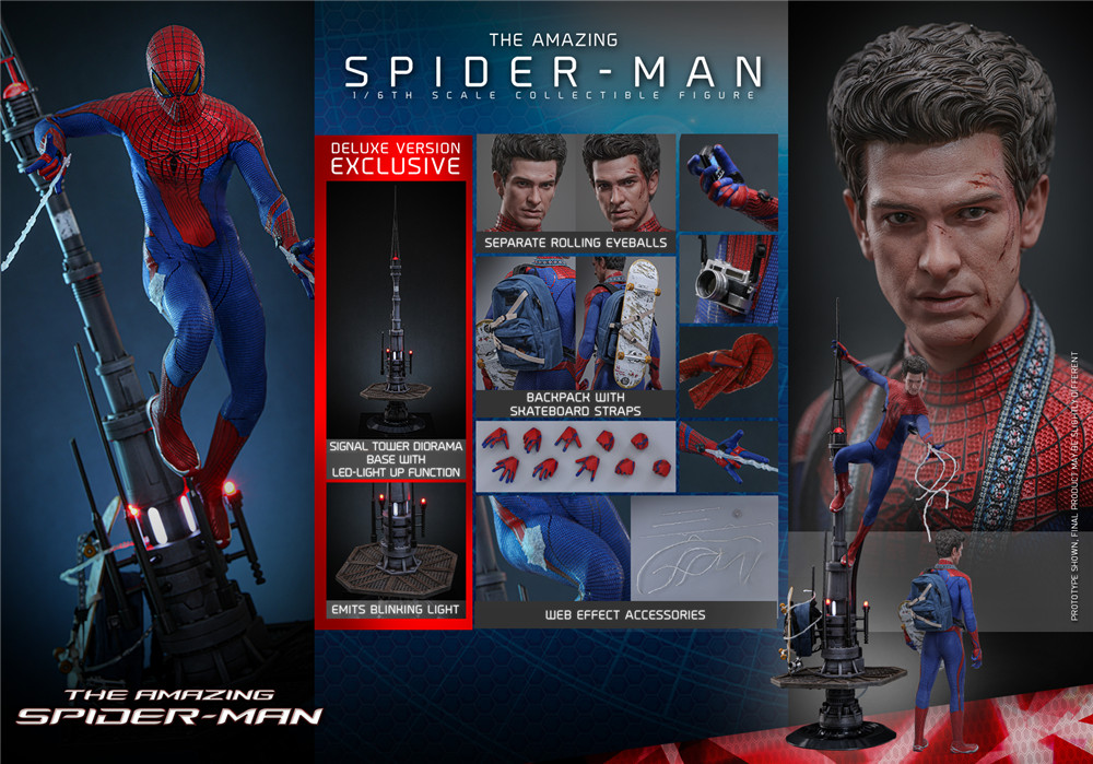 Hot Toys - TASM - The Amazing Spider-Man (Deluxe Ver.) Collectible Figure_PR20.jpg Hot Toys - TASM - The Amazing Spider-Man (Deluxe Ver.) Collectible Figure_PR20.jpg