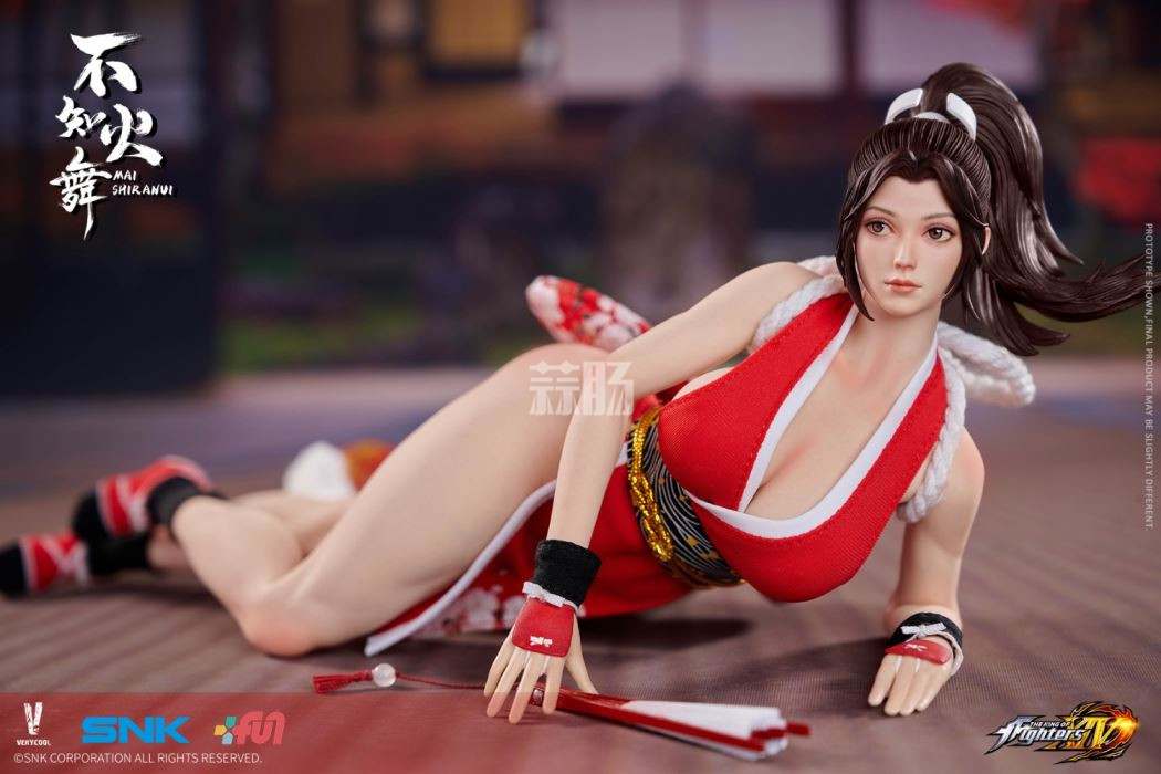 威酷模玩推出《拳皇14》不知火舞1/6可动人偶-模型玩具-蒜肠网