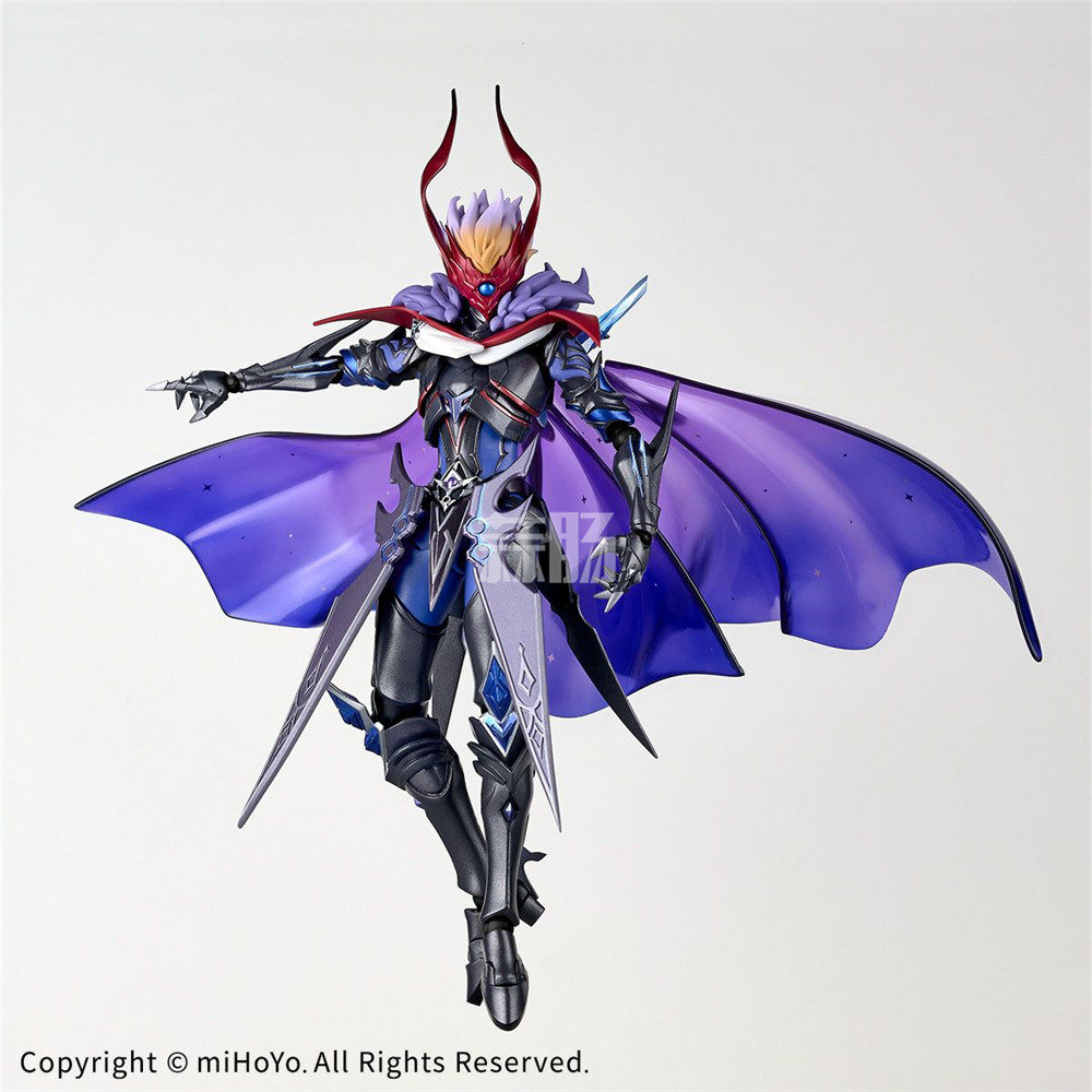 海洋堂推出转轮科技《原神》达达利亚“公子”魔王武装可动人偶-模型玩具