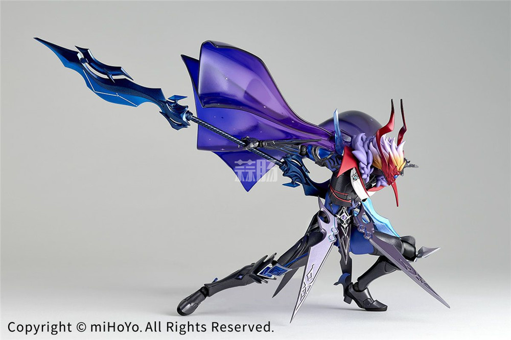 海洋堂推出转轮科技《原神》达达利亚“公子”魔王武装可动人偶-模型玩具