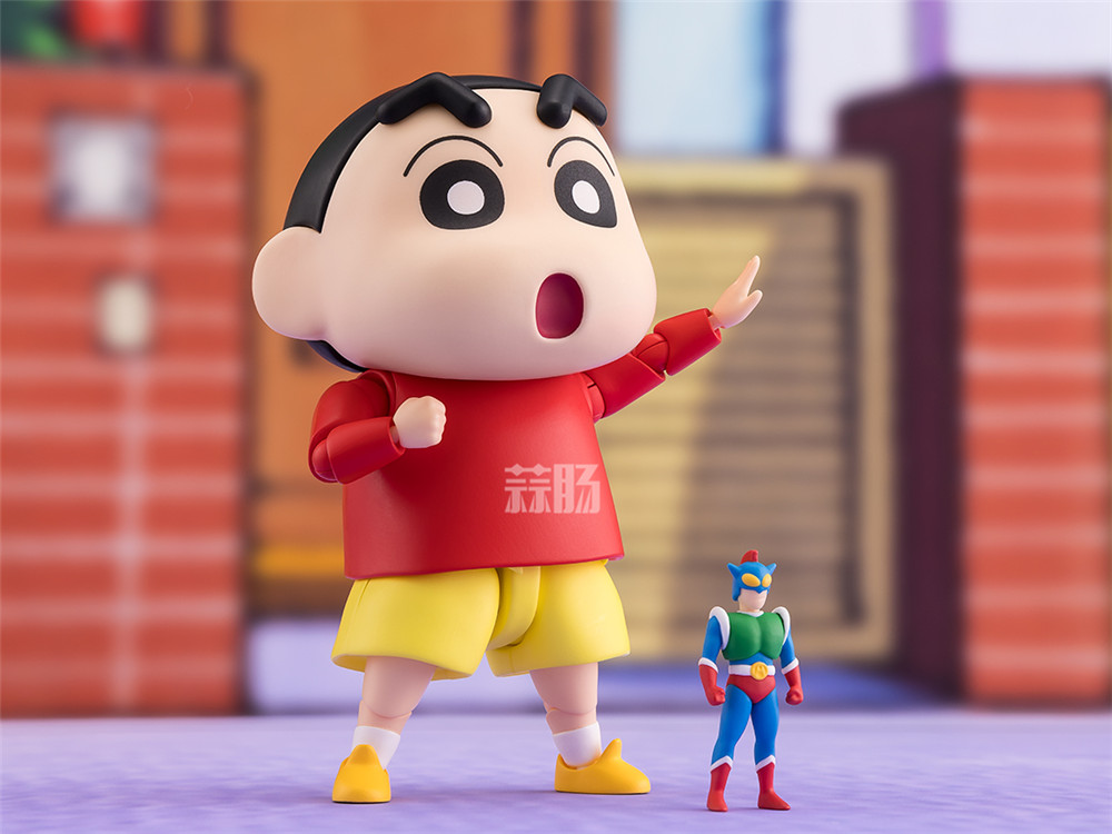 万代推出SHF《蜡笔小新》野原新之助可动人偶-模型玩具-蒜肠网