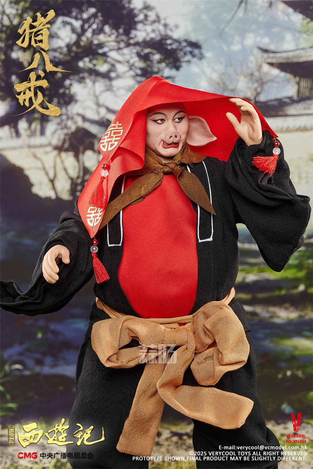 威酷模玩推出央视86版《西游记》猪八戒1/6可动人偶-模型玩具-蒜肠网