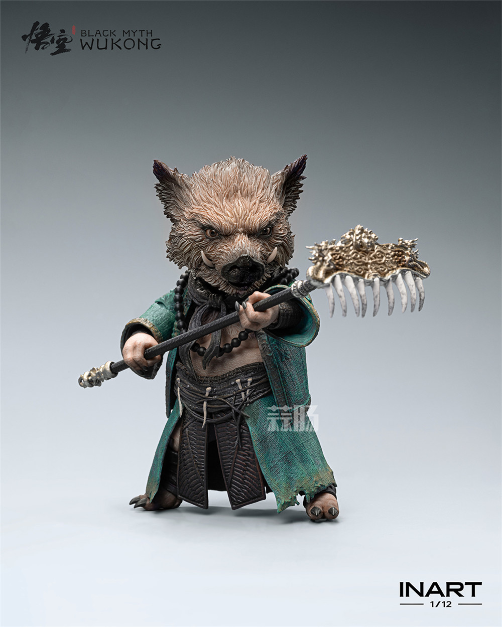 INART推出《黑神话：悟空》猪八戒1/12可动人偶-模型玩具-蒜肠网
