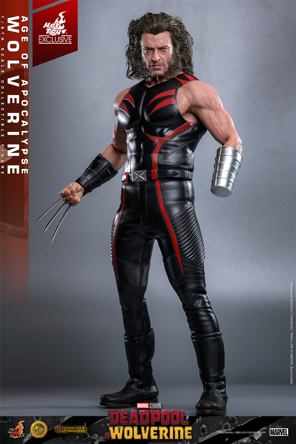 Hot Toys推出《死侍与金刚狼》金刚狼(天启时代) 1:6比例人偶（植发版