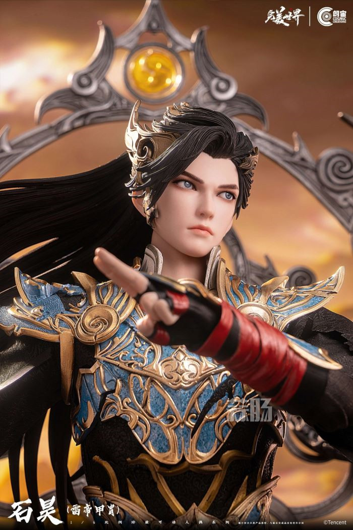 朗宙推出《完美世界》石昊-雷帝甲胄-1/6可动人偶-模型玩具-蒜肠网